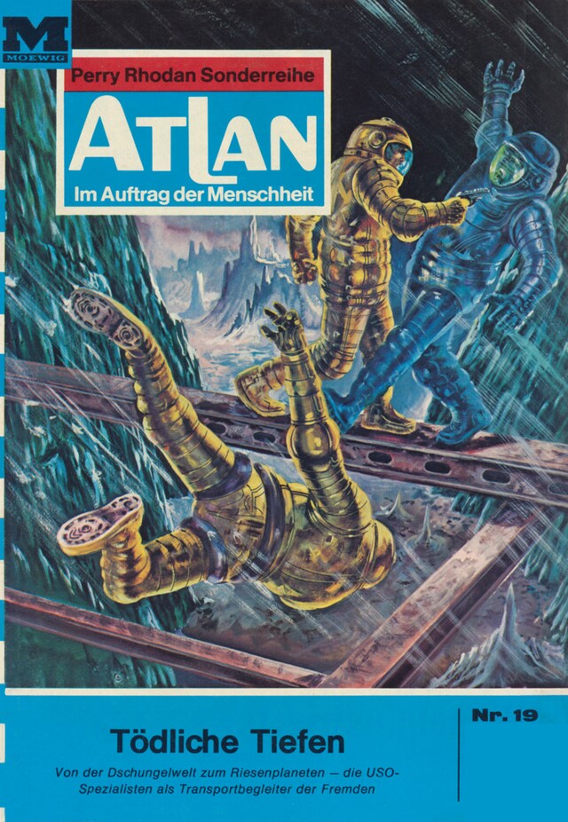 Book cover for Atlan 19: Tödliche Tiefen