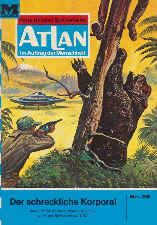 Copertina del libro per Atlan 26: Der schreckliche Korporal