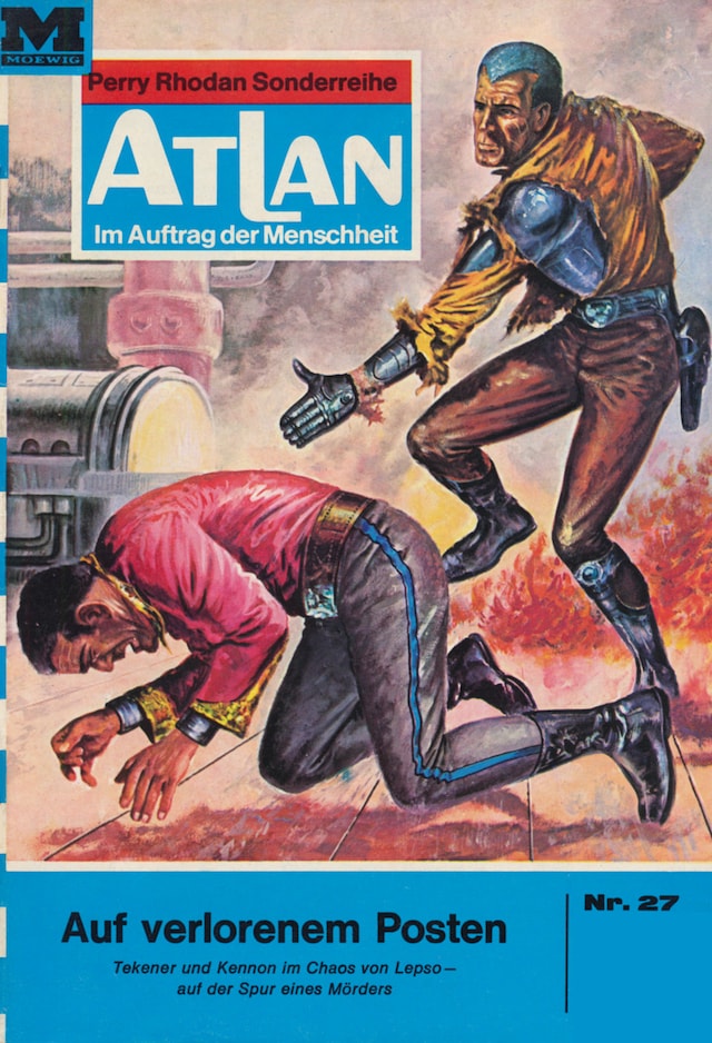 Book cover for Atlan 27: Auf verlorenem Posten