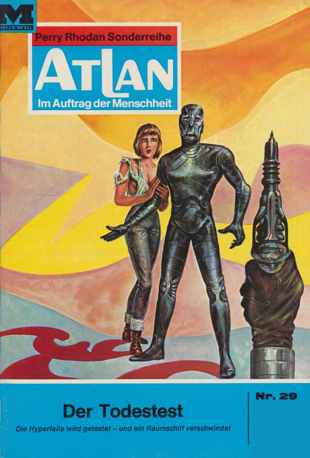 Couverture de livre pour Atlan 29: Der Todestest