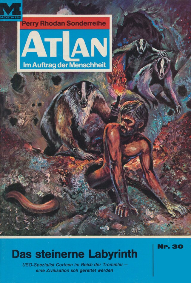 Book cover for Atlan 30: Das steinerne Labyrinth