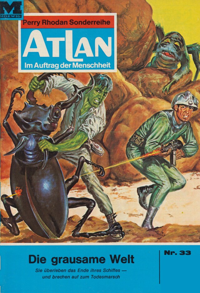 Book cover for Atlan 33: Die grausame Welt