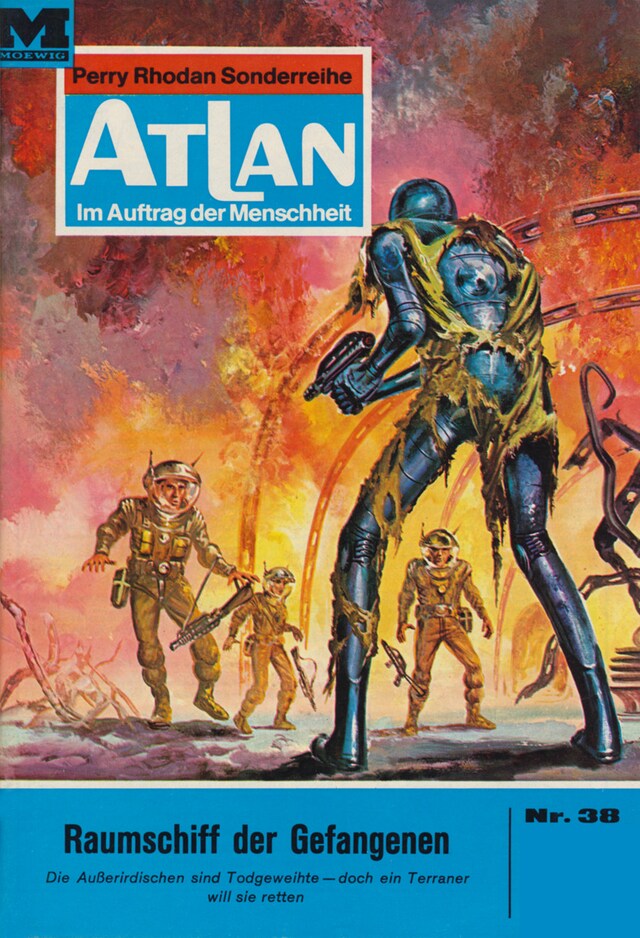 Book cover for Atlan 38: Raumschiff der Gefangenen