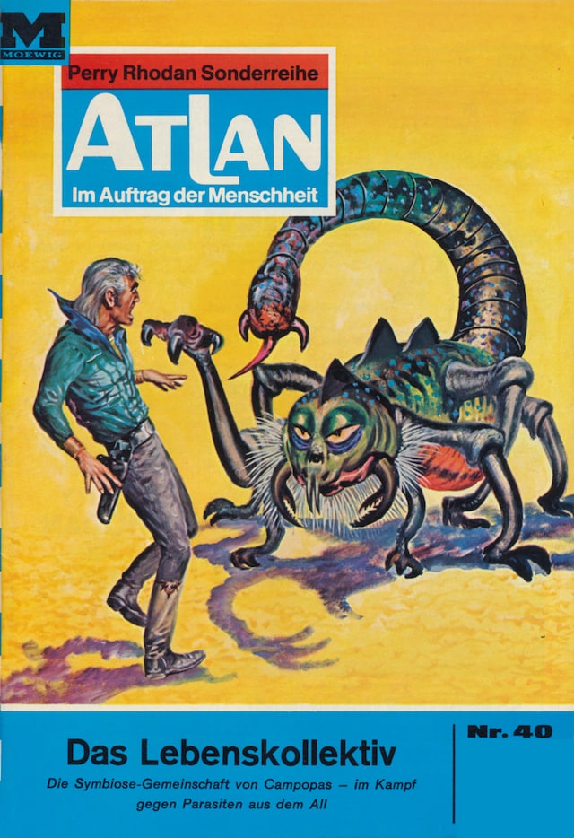 Book cover for Atlan 40: Das Lebenskollektiv