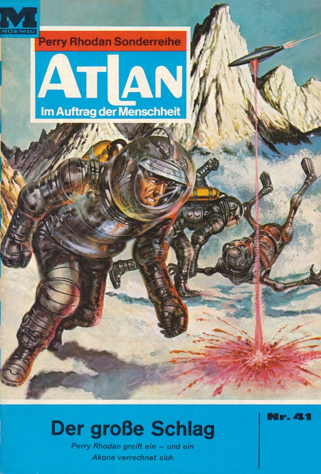 Book cover for Atlan 41: Der große Schlag