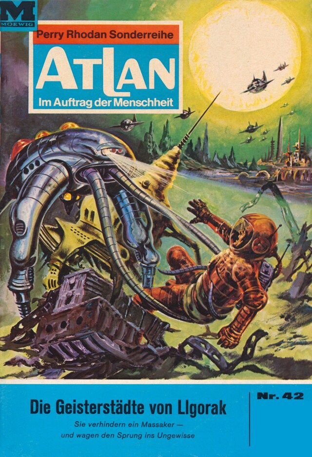 Book cover for Atlan 42: Die Geisterstädte von Liogorak