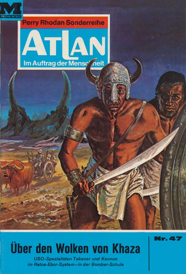 Copertina del libro per Atlan 47: Über den Wolken von Khaza