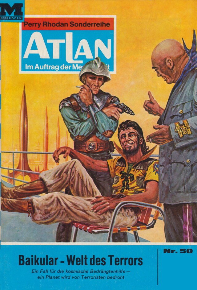 Copertina del libro per Atlan 50: Baikular - Welt des Terrors