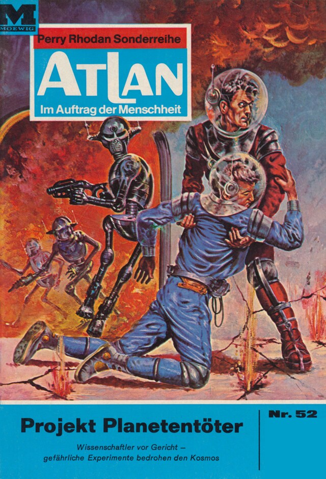 Buchcover für Atlan 52: Projekt Planetentöter