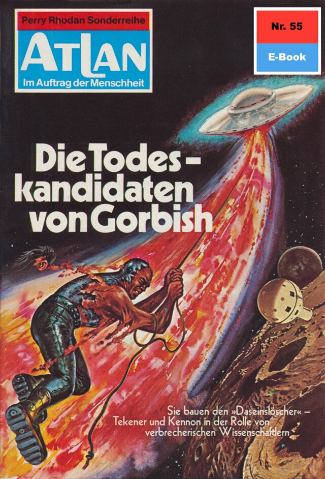 Couverture de livre pour Atlan 55: Die Todeskandidaten von Gorbish