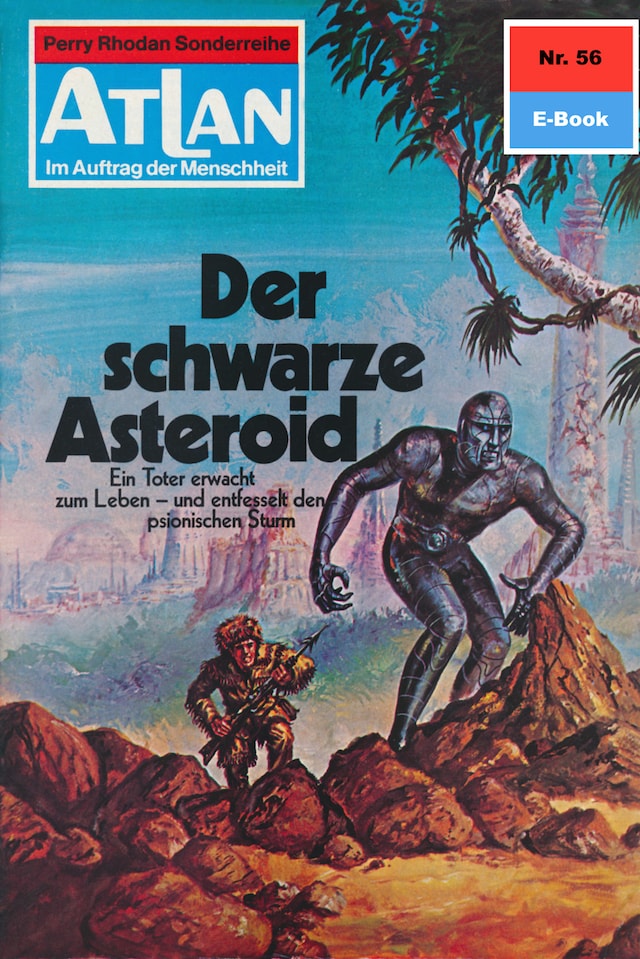 Book cover for Atlan 56: Der schwarze Asteroid