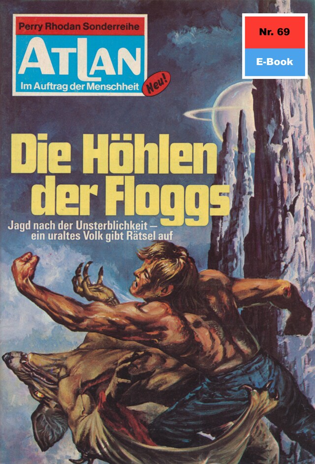 Couverture de livre pour Atlan 69: Die Höhlen der Floggs