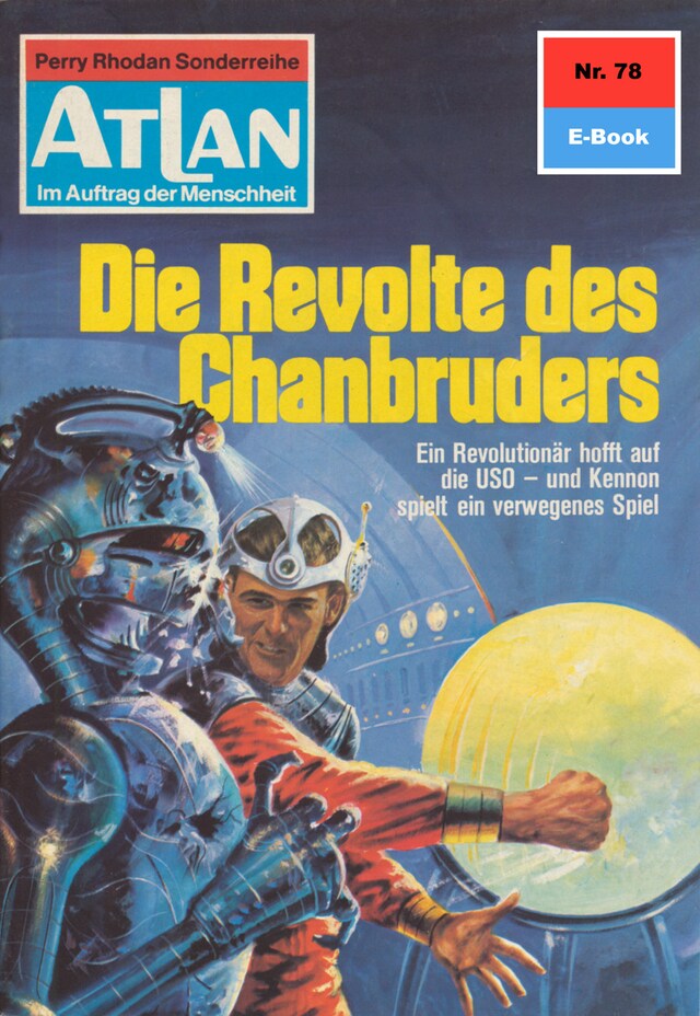 Couverture de livre pour Atlan 78: Die Revolte des Chanbruders