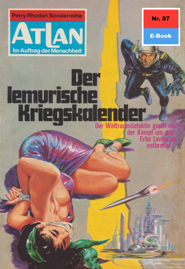 Couverture de livre pour Atlan 87: Der lemurische Kriegskalender