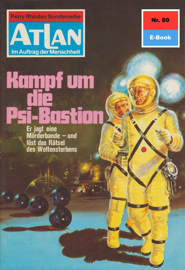 Bogomslag for Atlan 89: Kampf um die Psi-Bastion