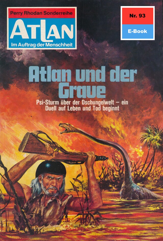 Bogomslag for Atlan 93: Atlan und der Graue