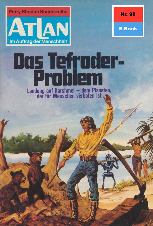 Copertina del libro per Atlan 98: Das Tefroder-Problem