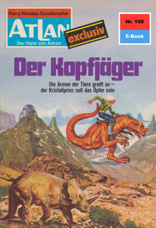 Buchcover für Atlan 108: Der Kopfjäger