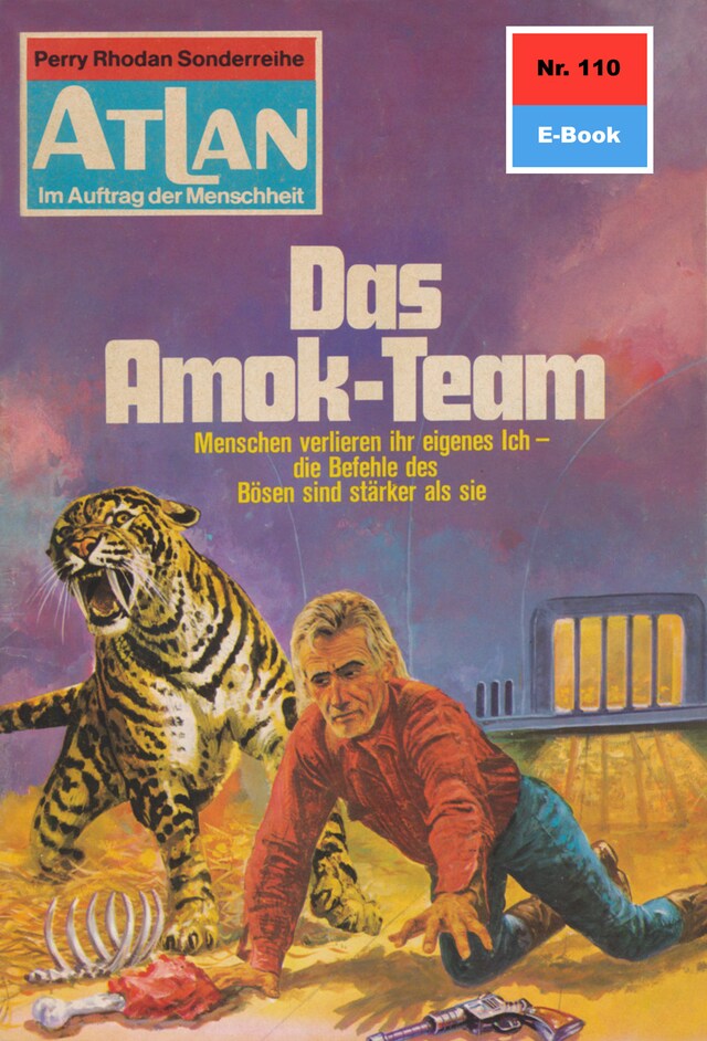 Boekomslag van Atlan 110: Das Amok-Team