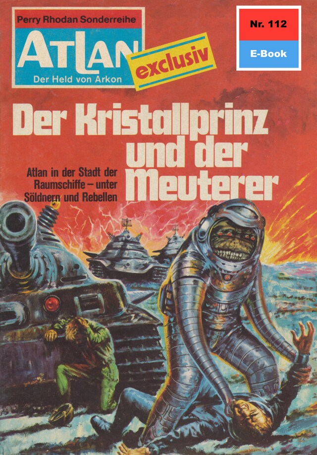 Book cover for Atlan 112: Der Kristallprinz und der Meuterer