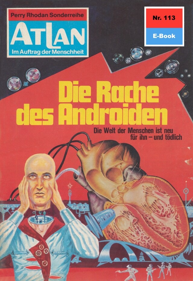 Couverture de livre pour Atlan 113: Die Rache des Androiden