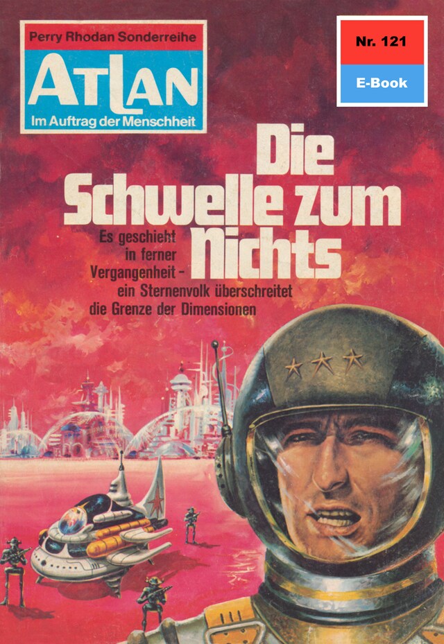 Copertina del libro per Atlan 121: Die Schwelle zum Nichts