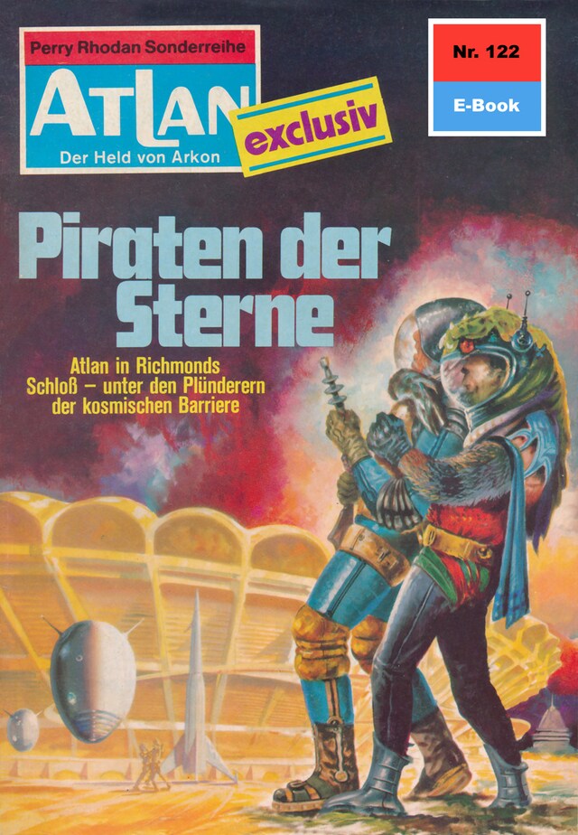 Copertina del libro per Atlan 122: Piraten der Sterne