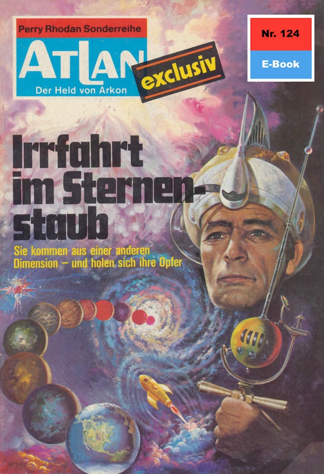 Book cover for Atlan 124: Irrfahrt im Sternenstaub