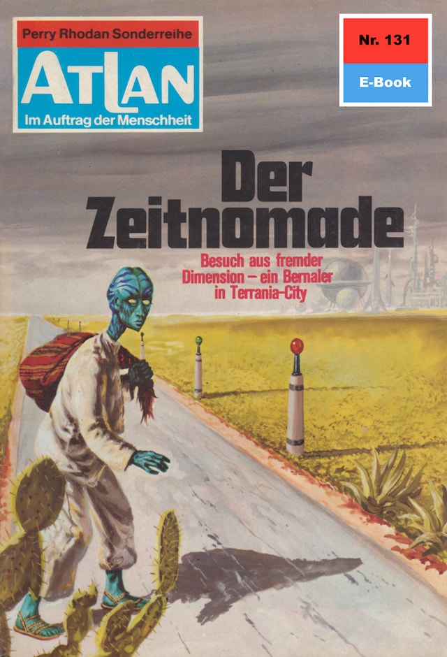 Portada de libro para Atlan 131: Der Zeitnomade