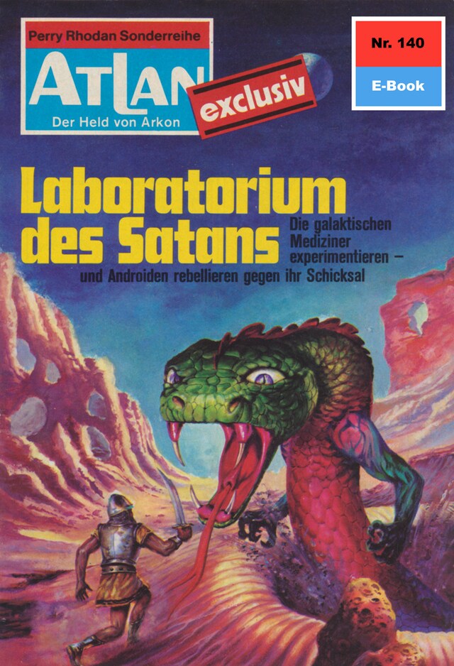 Book cover for Atlan 140: Laboratorium des Satans