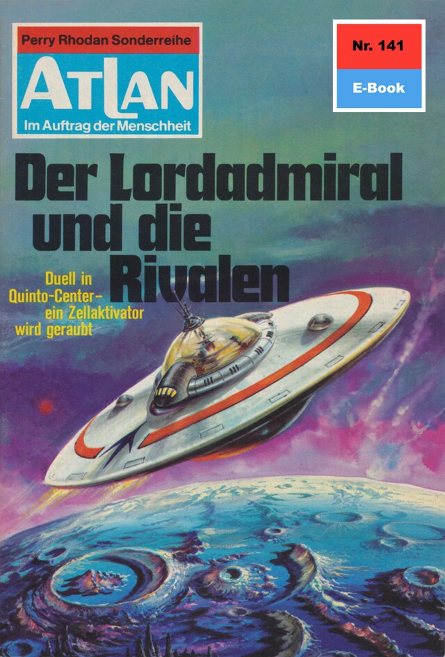 Boekomslag van Atlan 141: Der Lordadmiral und die Rivalen