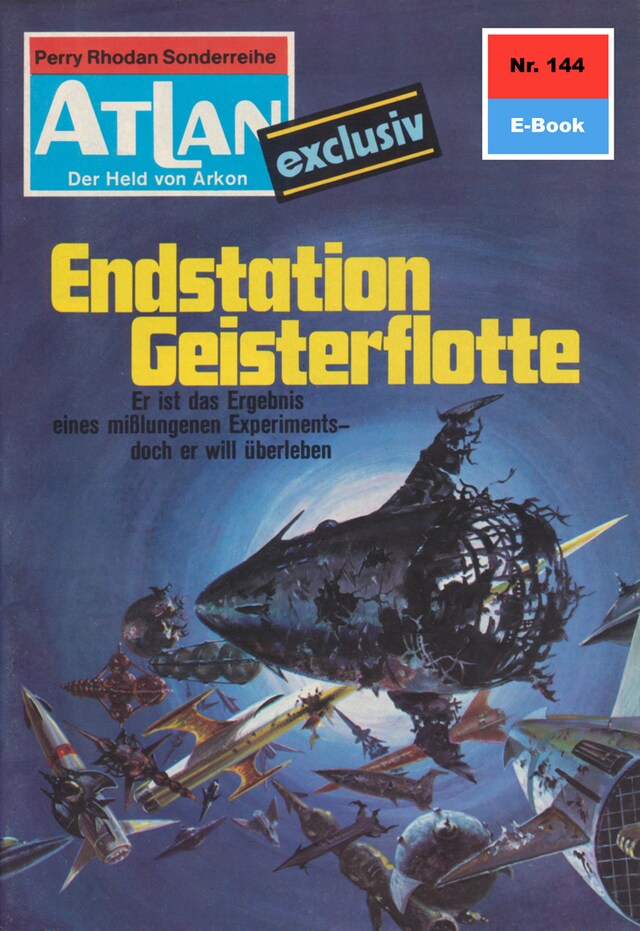 Book cover for Atlan 144: Endstation Geisterflotte