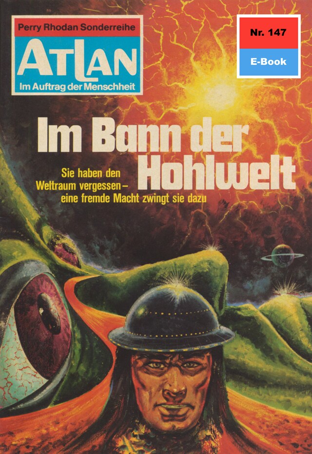 Buchcover für Atlan 147: Im Bann der Hohlwelt