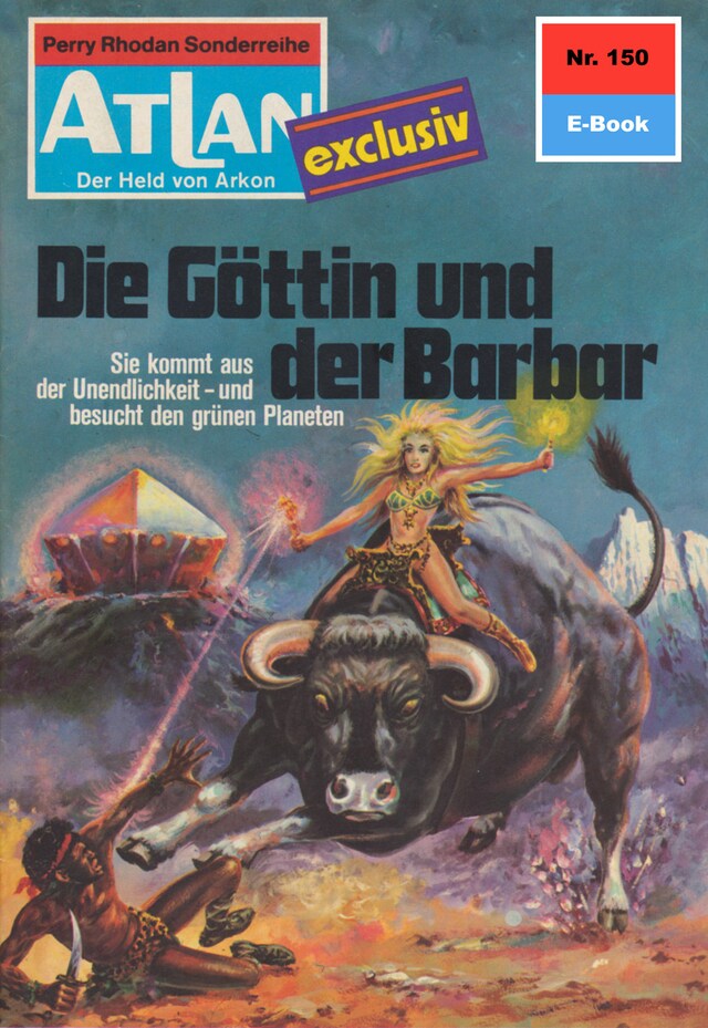 Book cover for Atlan 150: Die Göttin und der Barbar