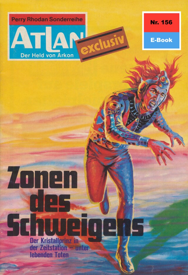 Copertina del libro per Atlan 156: Zonen des Schweigens