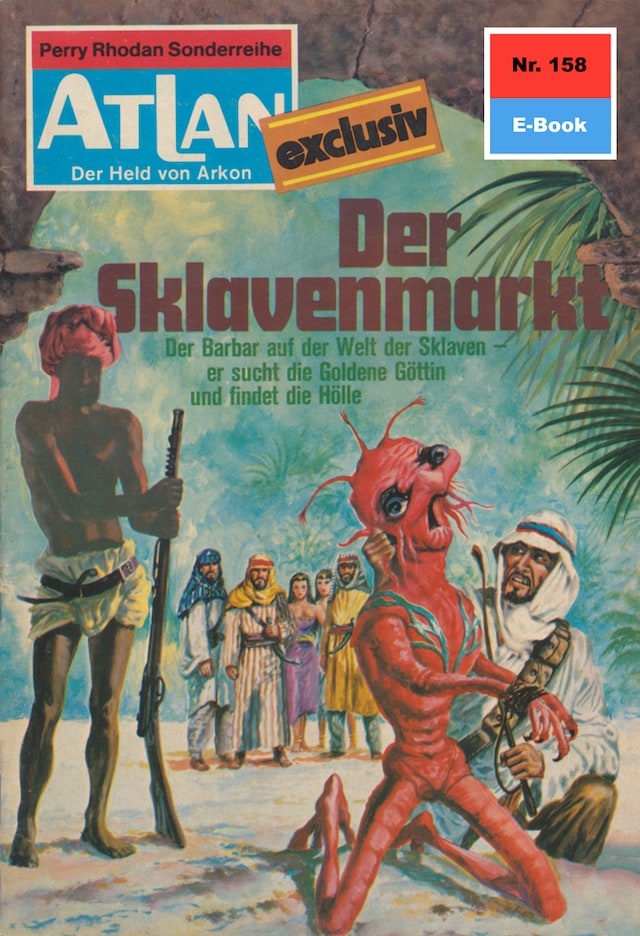 Book cover for Atlan 158: Der Sklavenmarkt