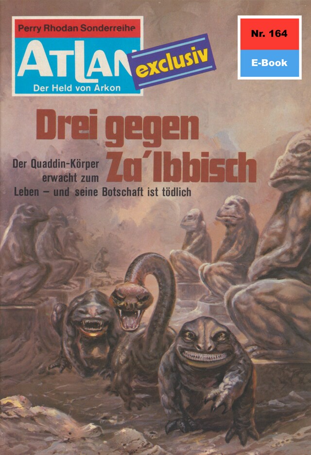 Book cover for Atlan 164: Drei gegen Za'Ibbisch