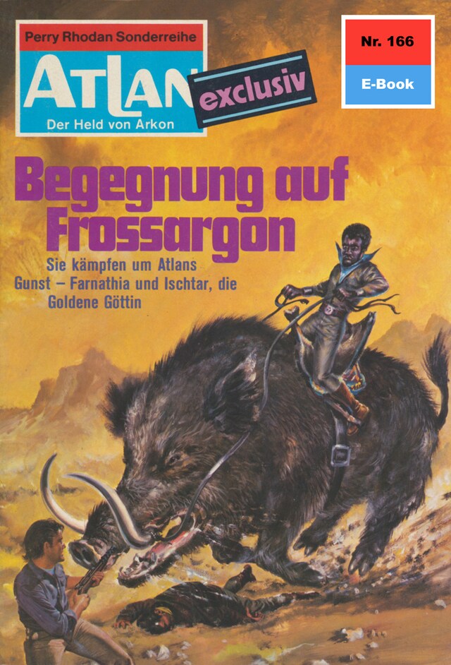 Bogomslag for Atlan 166: Begegnung auf Frossargon