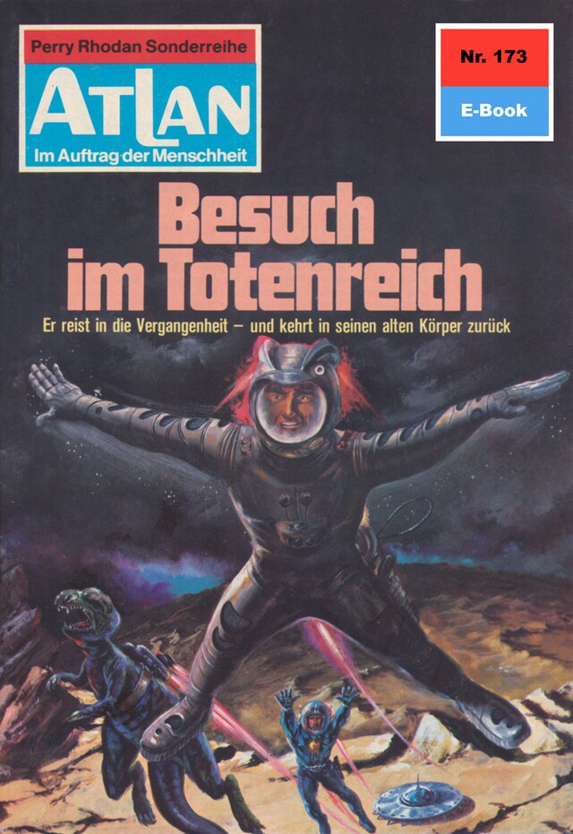 Copertina del libro per Atlan 173: Besuch im Totenreich