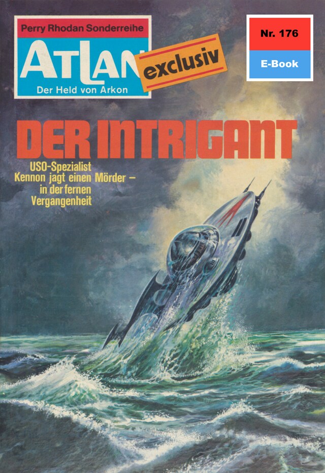 Buchcover für Atlan 176: Der Intrigant