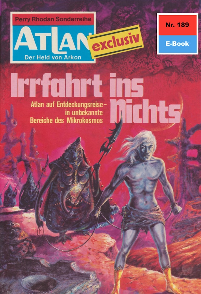 Book cover for Atlan 189: Irrfahrt ins Nichts