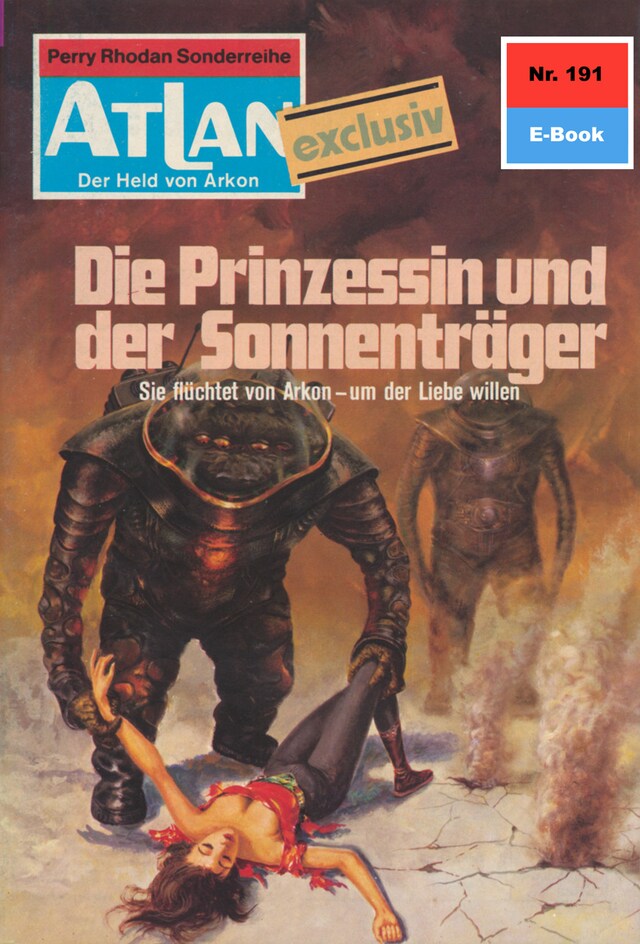 Book cover for Atlan 191: Die Prinzessin und der Sonnenträger