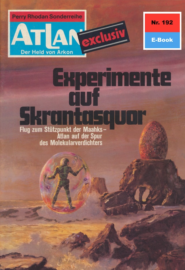 Book cover for Atlan 192: Experimente auf Skantasquor