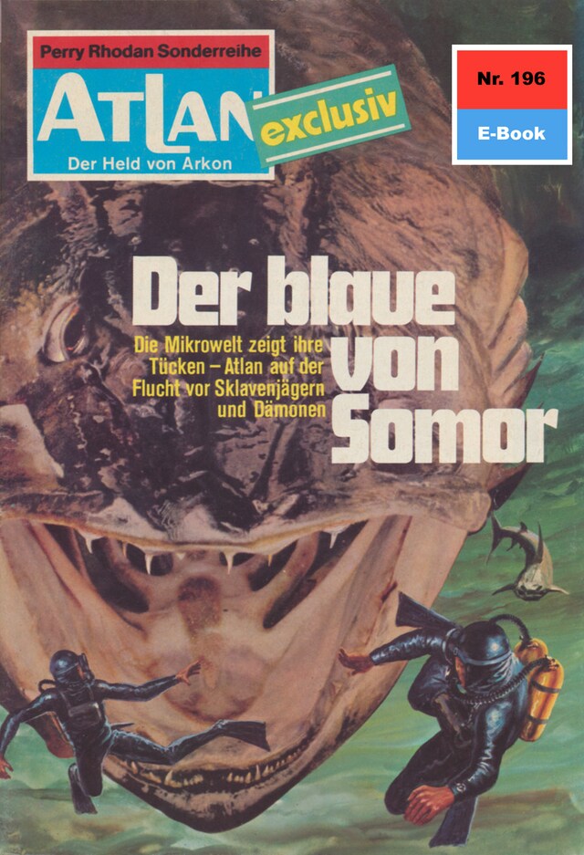 Boekomslag van Atlan 196: Der Blaue von Somor