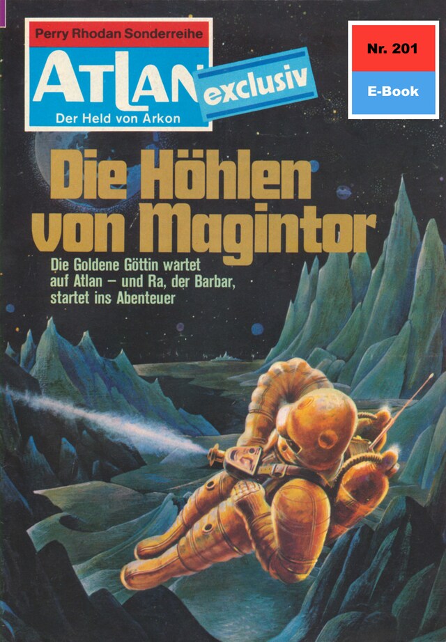 Copertina del libro per Atlan 201: Die Höhlen von Magintor