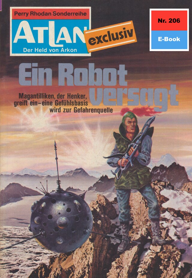 Buchcover für Atlan 206: Ein Robot versagt