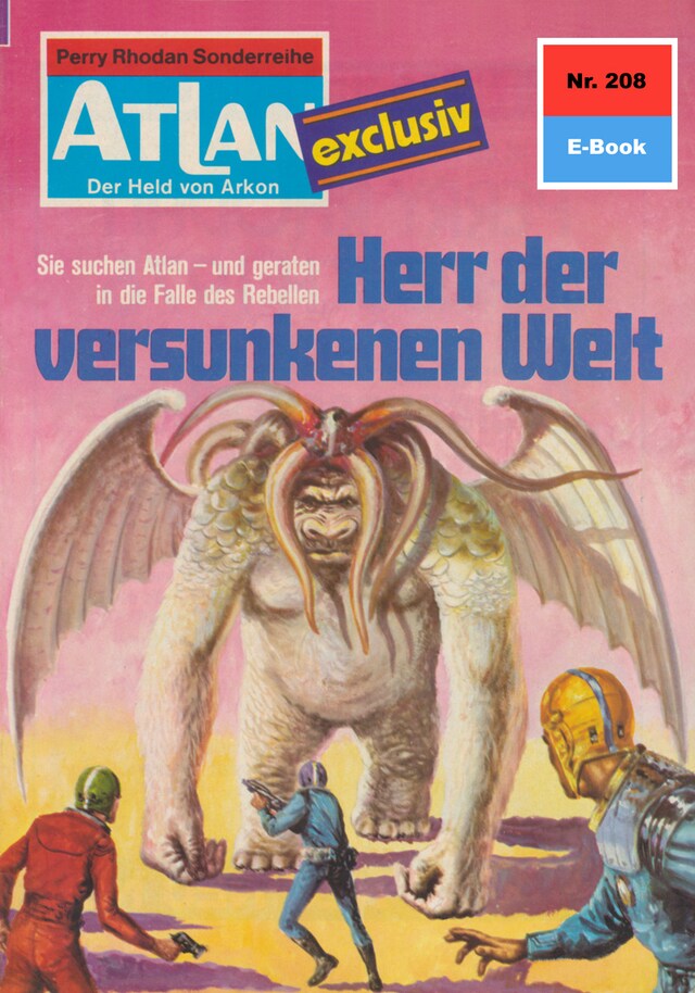 Book cover for Atlan 208: Herr der versunkenen Welt