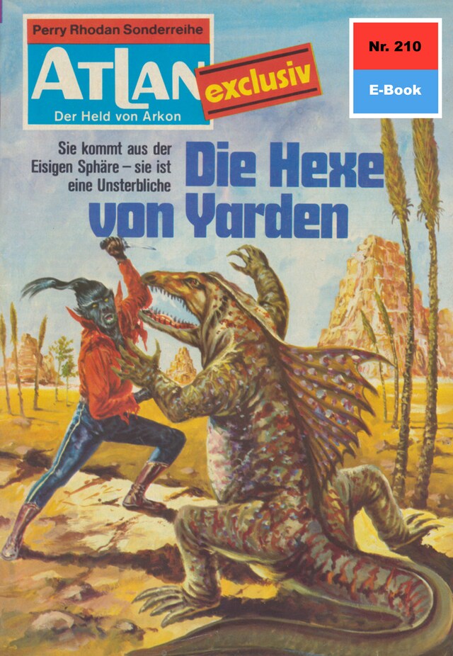 Book cover for Atlan 210: Die Hexe von Yarden