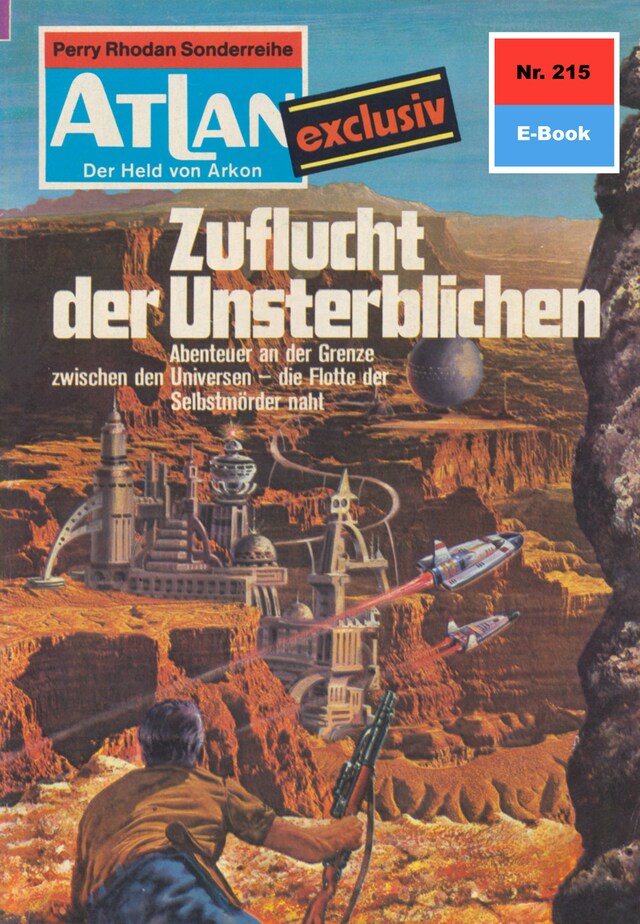 Couverture de livre pour Atlan 215: Zuflucht der Unsterblichen