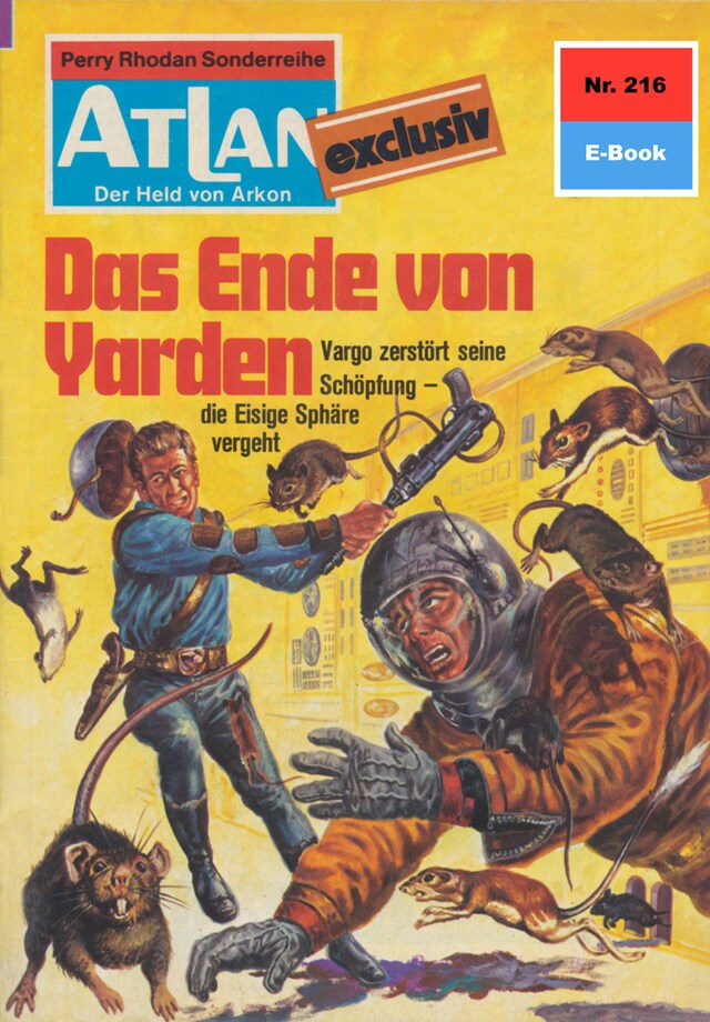 Book cover for Atlan 216: Das Ende von Yarden